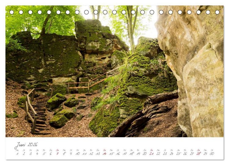 Produktbild: Erlebnis Eifel (Tischkalender 2026 DIN A5 quer), CALVENDO Monatskalender