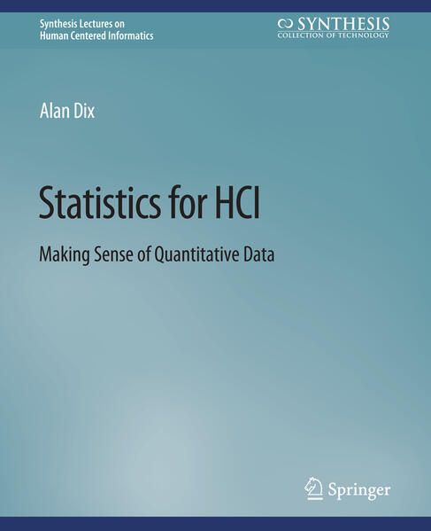 Produktbild: Statistics for HCI