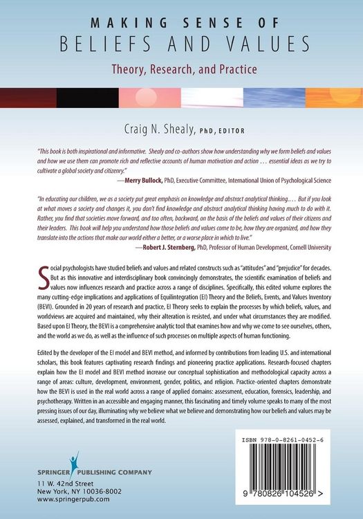 Produktbild: Making Sense of Beliefs and Values