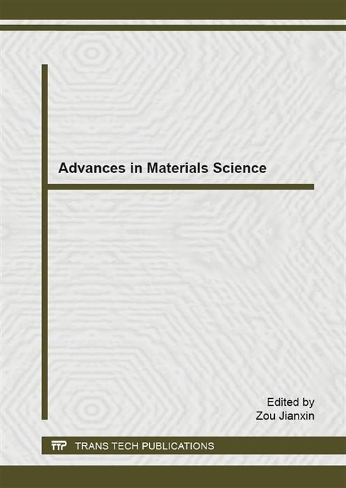 Produktbild: Advances in Materials Science