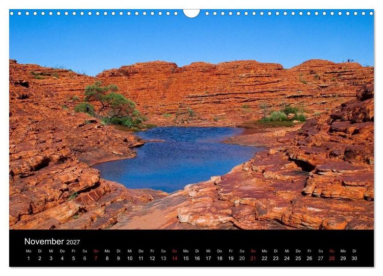 Produktbild: Australien (Wandkalender 2027 DIN A3 quer), CALVENDO Monatskalender