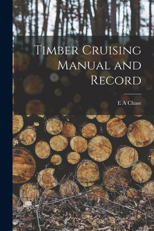 Produktbild: Timber Cruising Manual and Record