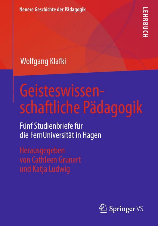 Produktbild: Geisteswissenschaftliche P&auml;dagogik