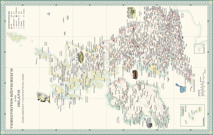 Produktbild: Atlas der imaginären Orte