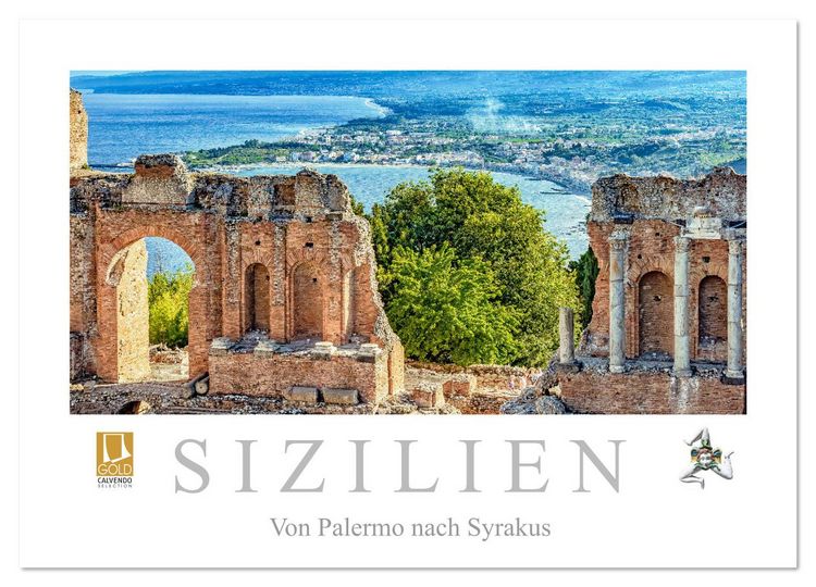 Produktbild: Sizilien - Von Palermo nach Syrakus (Wandkalender 2026 DIN A3 quer), CALVENDO Monatskalender