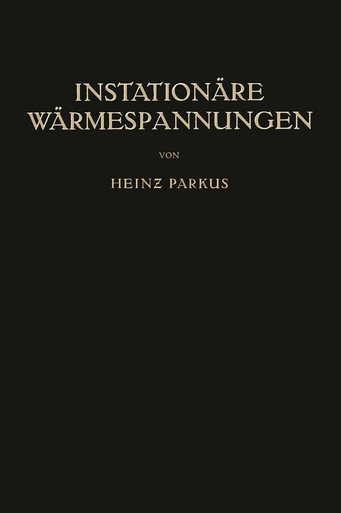 Produktbild: Instation&auml;re W&auml;rmespannungen