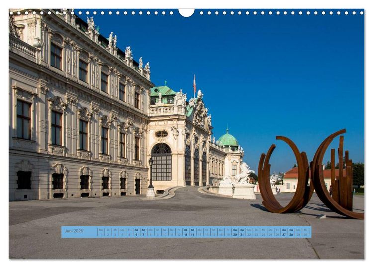 Produktbild: Wien f&uuml;r Liebhaber und Interessierte (Wandkalender 2026 DIN A3 quer), CALVENDO Monatskalender