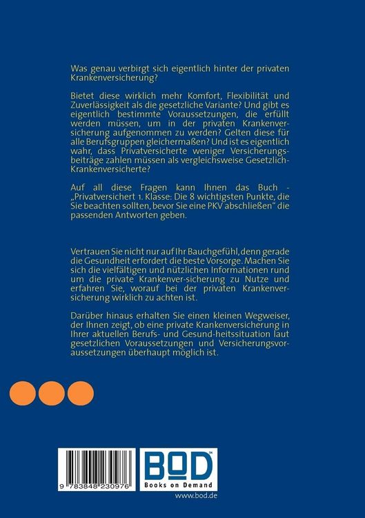 Produktbild: Privatversichert 1. Klasse