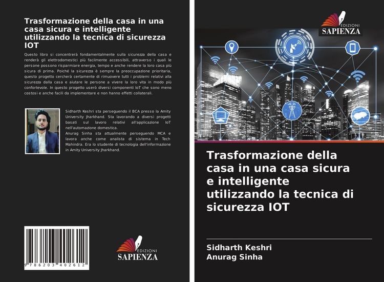 Produktbild: Trasformazione della casa in una casa sicura e intelligente utilizzando la tecnica di sicurezza IOT