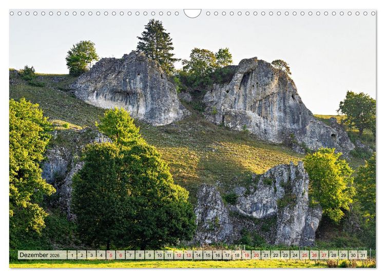 Produktbild: Wandern auf der &ouml;stlichen Schw&auml;bischen Alb (Wandkalender 2026 DIN A3 quer), CALVENDO Monatskalender