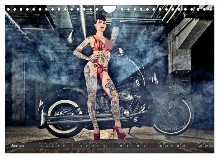 Produktbild: Motorr&auml;der und Sexy Girls (Wandkalender 2026 DIN A4 quer), CALVENDO Monatskalender