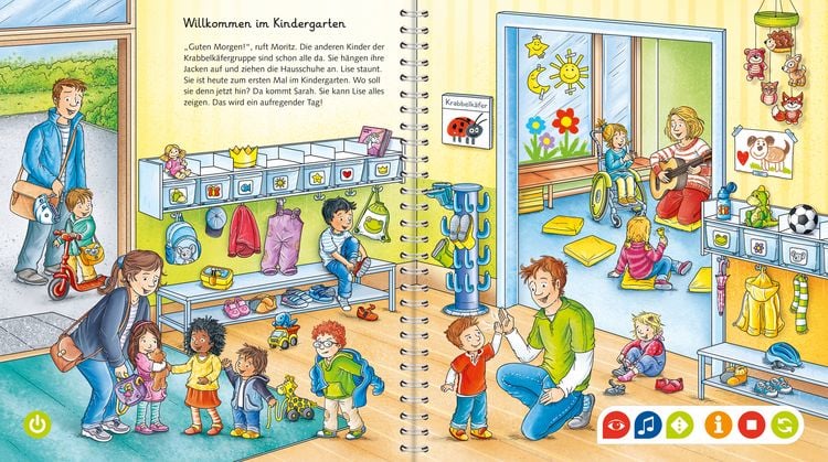 Produktbild: Tiptoi® Mein Wörter-Bilderbuch Kindergarten