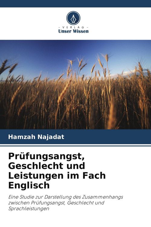 Produktbild: Pr&uuml;fungsangst, Geschlecht und Leistungen im Fach Englisch