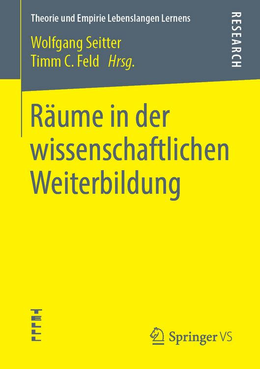 Produktbild: R&auml;ume in der wissenschaftlichen Weiterbildung