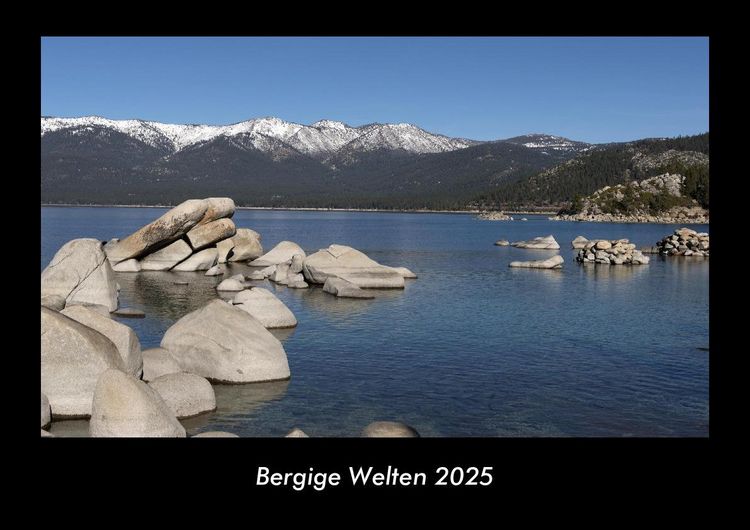 Produktbild: Bergige Welten 2025 Fotokalender DIN A3