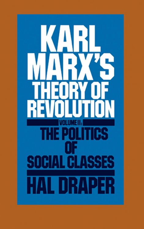 Produktbild: Karl Marx's Theory of Revolution Vol. II