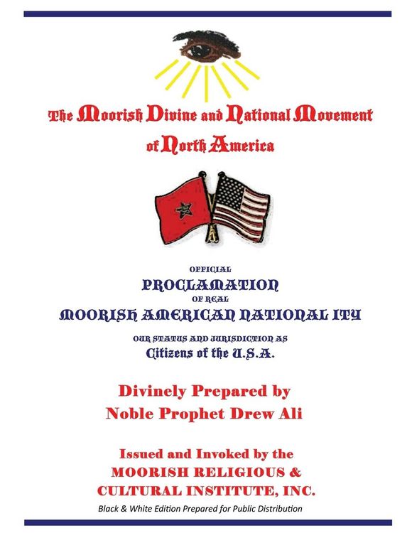 Produktbild: Official Proclamation of Real Moorish American Nationality