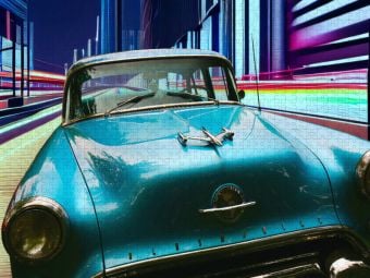 Produktbild: CALVENDO Puzzle 1954 Oldsmobile 88 | 1000 Teile Lege-Gr&ouml;&szlig;e 64x48cm Foto-Puzzle f&uuml;r gl&uuml;ckliche Stunden