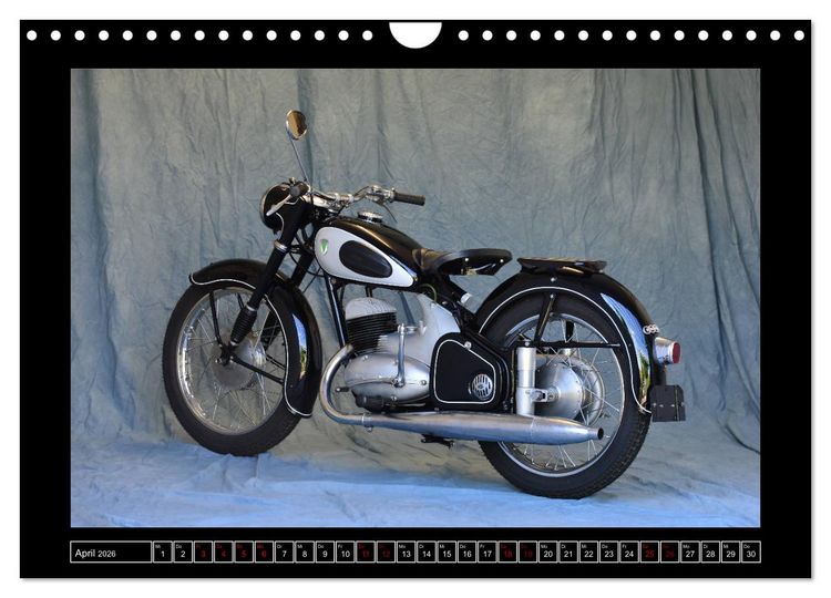 Produktbild: DKW RT 175 - Ein Motorrad der Auto Union (Wandkalender 2026 DIN A4 quer), CALVENDO Monatskalender
