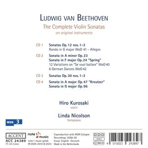 Produktbild: Ludwig van Beethoven: The Violin Sonatas