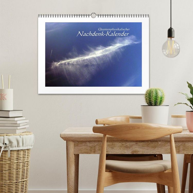 Produktbild: Quantenphysikalischer Nachdenk-Kalender (Wandkalender 2026 DIN A3 quer), CALVENDO Monatskalender