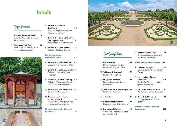 Produktbild: Gartenreisen - Botanische G&auml;rten und Parks in Deutschland