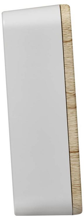 Produktbild: TFA Dostmann 60.2567.08 Funk Wecker Holz, Braun Alarmzeiten 1