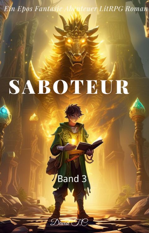 Produktbild: Saboteur:Ein Epos Fantasie Abenteuer LitRPG Roman(Band 3)