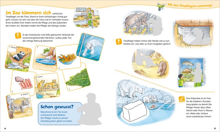Produktbild: WAS IST WAS Junior Mitmach-Heft Zoo
