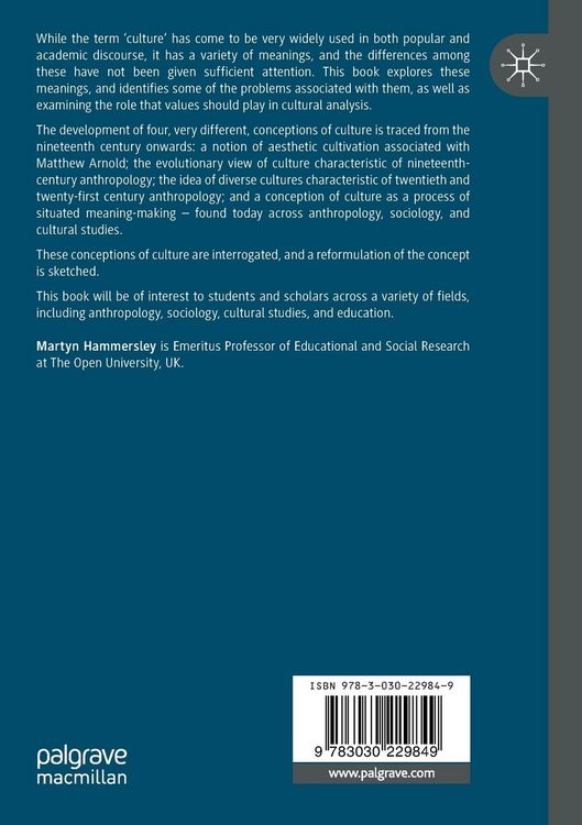 Produktbild: The Concept of Culture