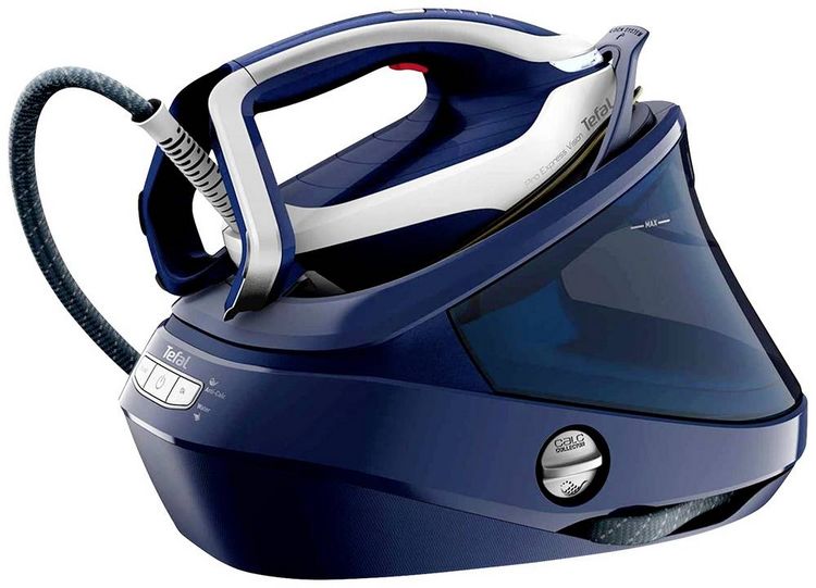Produktbild: Tefal Pro Express Vision GV9812E0 Dampfb&uuml;gelstation 3000W Blau-Wei&szlig;