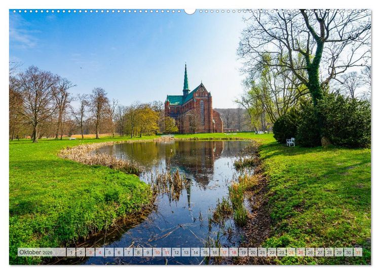 Produktbild: Bad Doberan Impressionen (Wandkalender 2026 DIN A2 quer), CALVENDO Monatskalender