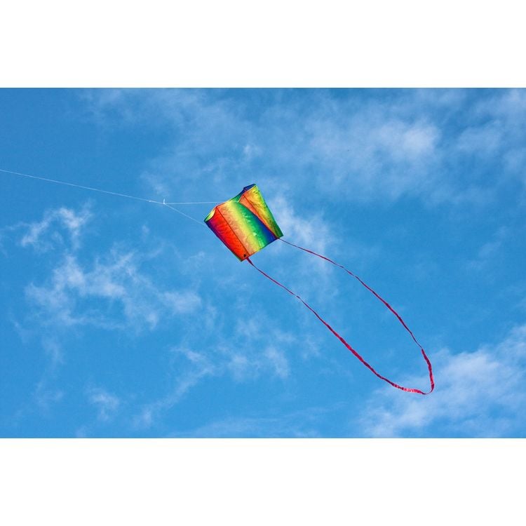 Produktbild: Sleddy Rainbow GO! Einleiner Drachen im Taschenformat