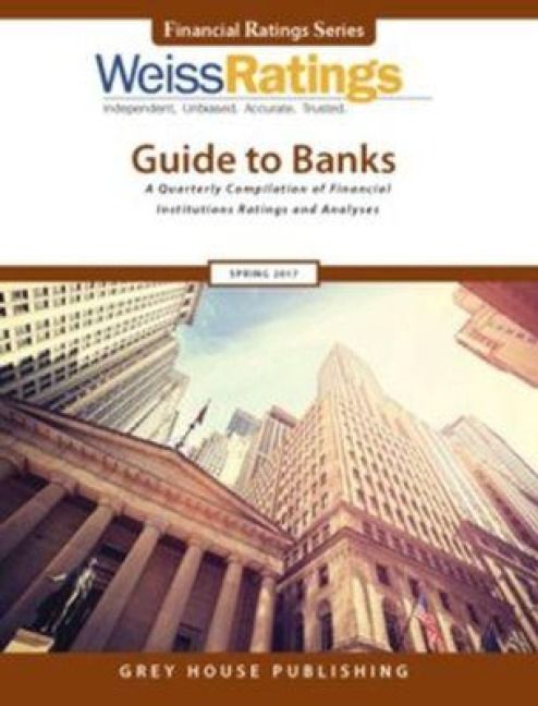 Produktbild: Weiss Ratings Guide to Banks, Fall 2017