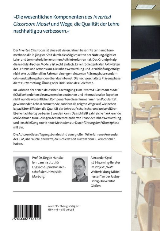 Produktbild: Das Inverted Classroom Model