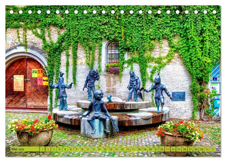 Produktbild: Lindau - Juwel am Bodensee (Tischkalender 2026 DIN A5 quer), CALVENDO Monatskalender