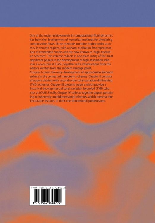 Produktbild: Upwind and High-Resolution Schemes