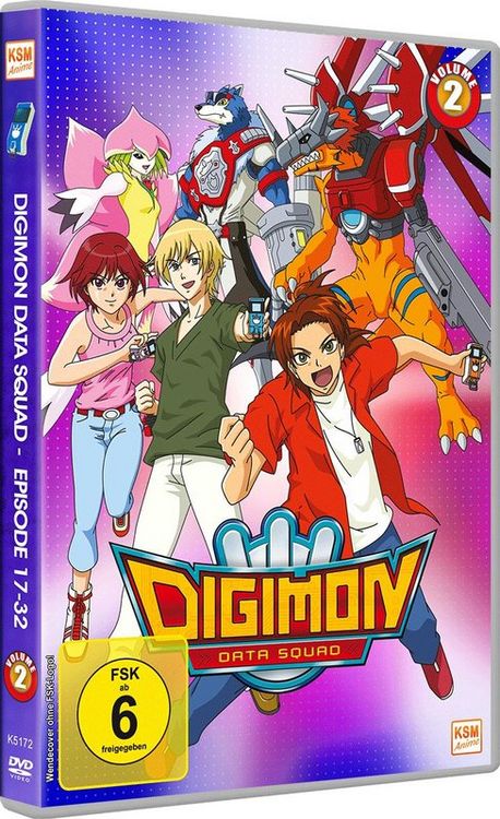 Produktbild: Digimon Data Squad - Volume 2: Episode 17-32 [3 DVDs]