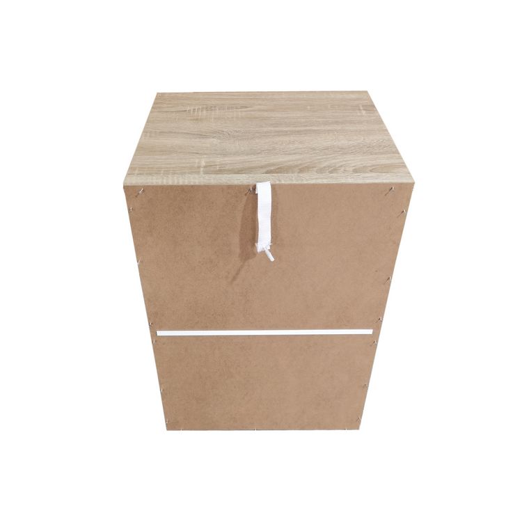 Produktbild: HTI-Living Nachtkonsole Nachtschrank Nina 4 Sonoma Wei&szlig; 2er
