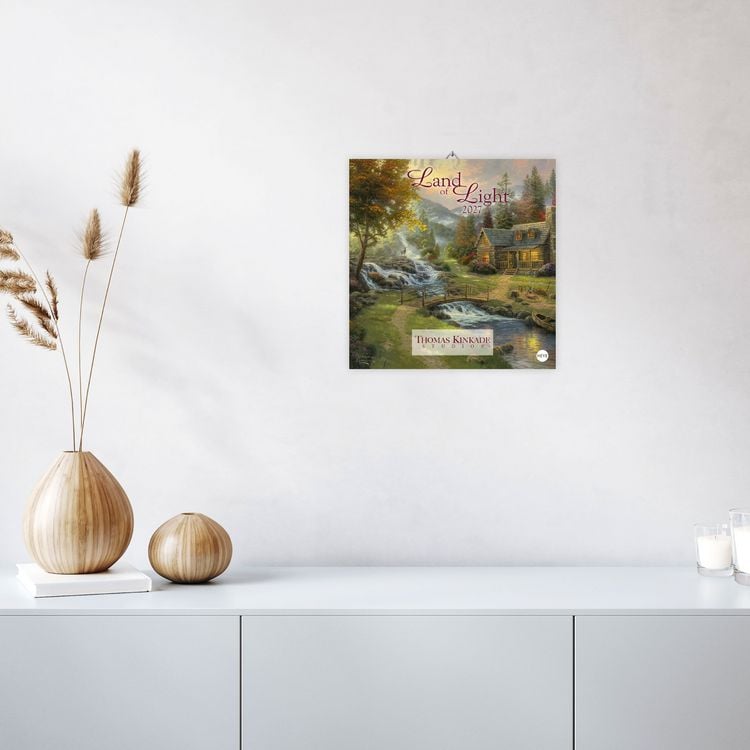 Produktbild: Thomas Kinkade: Land of Light Broschurkalender 2027