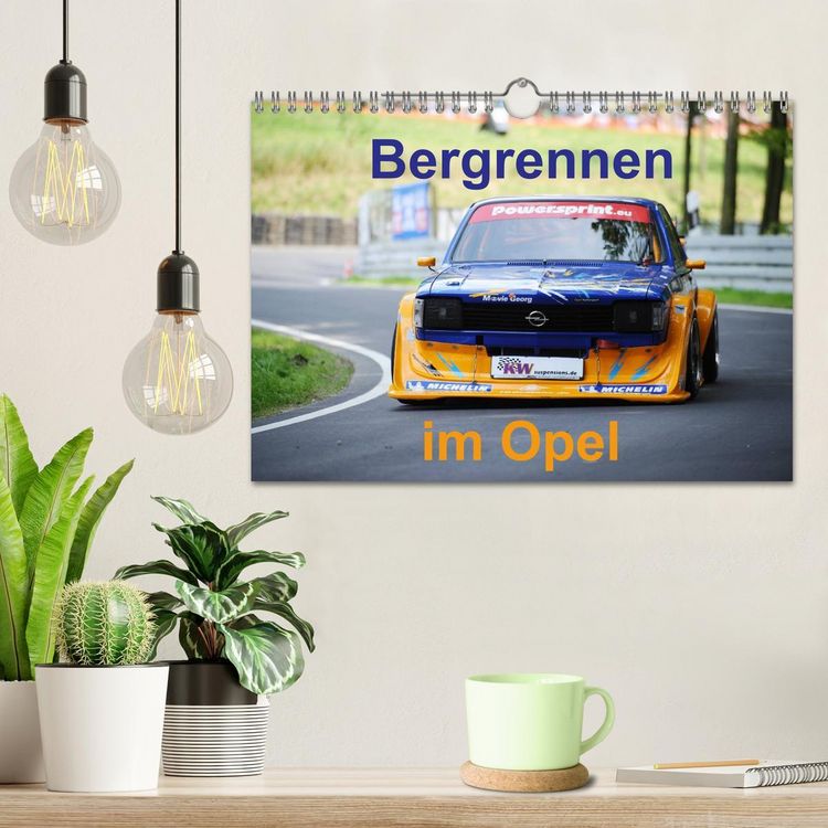 Produktbild: Bergrennen im Opel (Wandkalender 2026 DIN A4 quer), CALVENDO Monatskalender