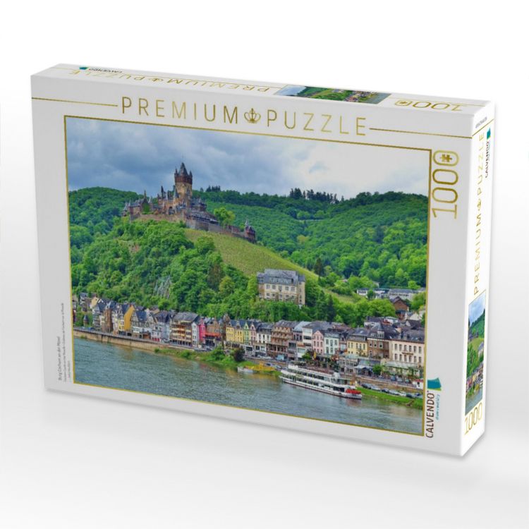 Produktbild: CALVENDO Puzzle Burg Cochem an der Mosel | 1000 Teile Lege-Gr&ouml;&szlig;e 64x48cm Foto-Puzzle f&uuml;r gl&uuml;ckliche Stunden