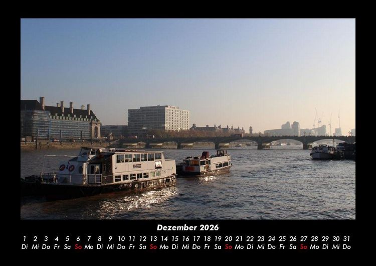 Produktbild: Schiffe 2026 Fotokalender DIN A3