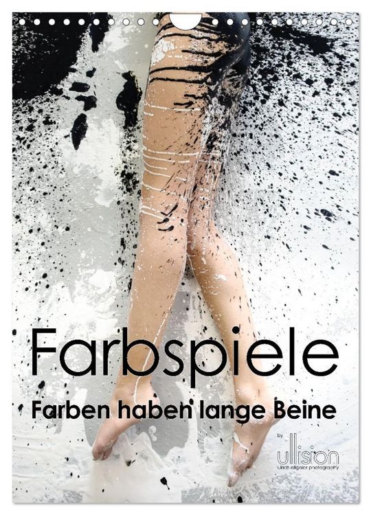 Produktbild: Farbspiele &ndash; Farben haben lange Beine (Wandkalender 2026 DIN A4 hoch), CALVENDO Monatskalender