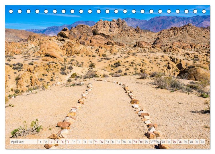 Produktbild: Der S&uuml;dwesten der USA - Rundreise (Tischkalender 2026 DIN A5 quer), CALVENDO Monatskalender