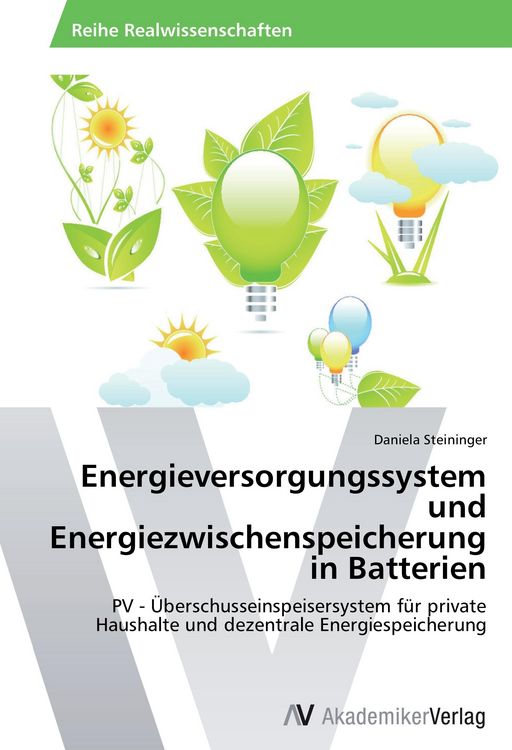 Produktbild: Energieversorgungssystem und Energiezwischenspeicherung in Batterien
