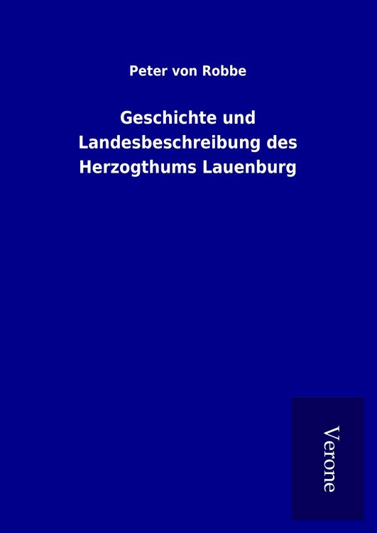 Produktbild: Geschichte und Landesbeschreibung des Herzogthums Lauenburg