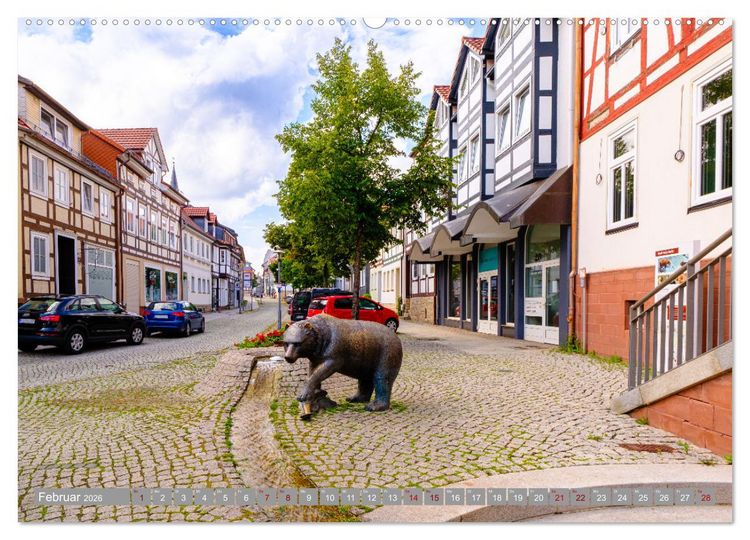 Produktbild: Ein Blick auf Leinefelde-Worbis (Wandkalender 2026 DIN A2 quer), CALVENDO Monatskalender
