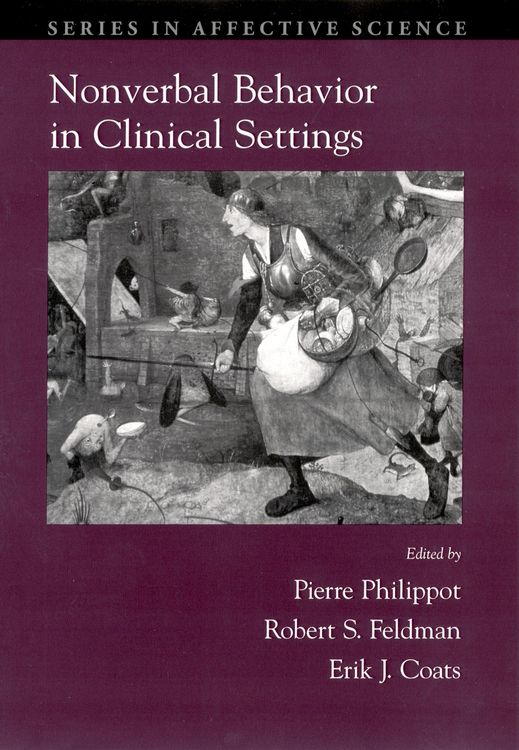 Produktbild: Nonverbal Behavior in Clinical Settings