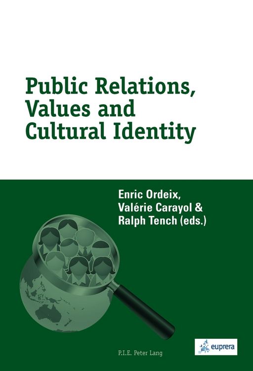 Produktbild: Public Relations, Values and Cultural Identity